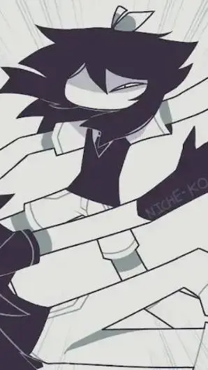 ai character: paper fight!  background