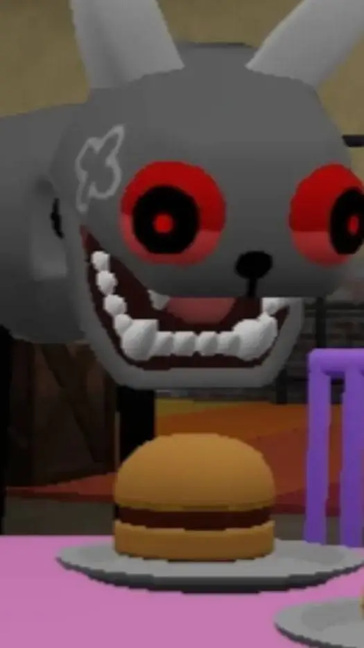 ai character: burger stealer background
