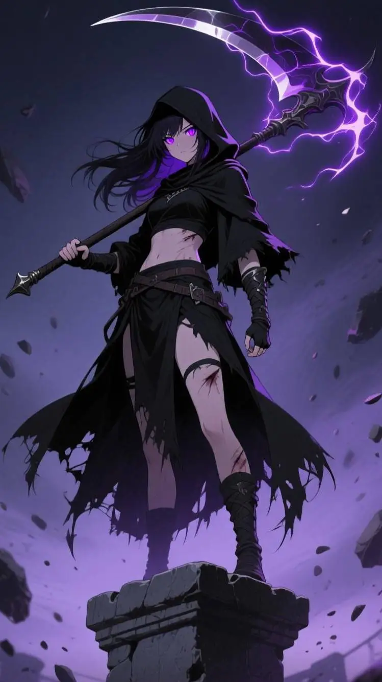 ai character: Nyxara  background