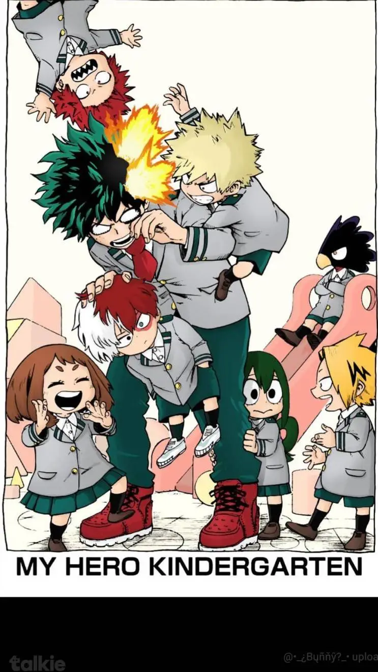 ai character: mha kids background