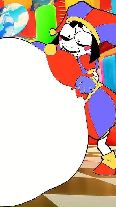 ai character: pomni v0re vor background