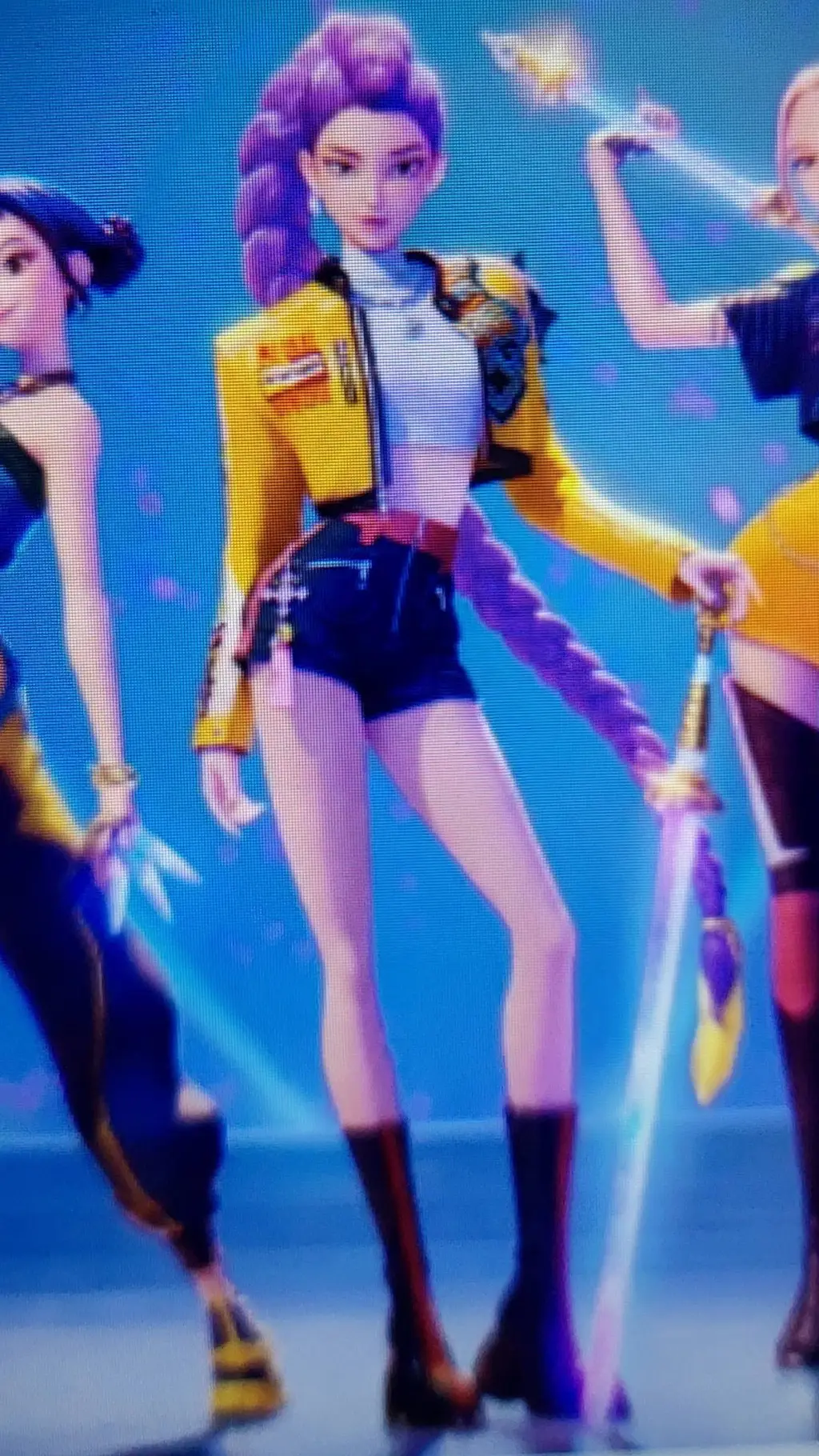 ai character: k-pop demon background