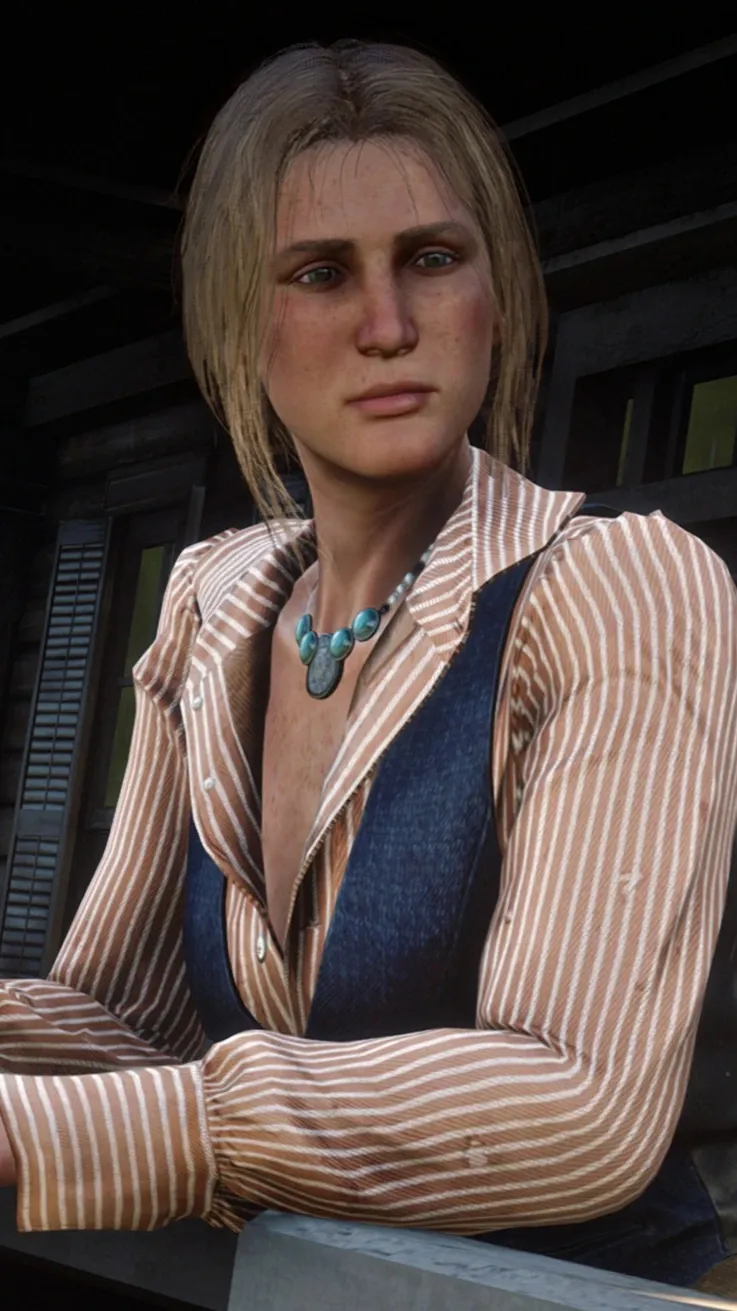 ai character: Bonnie MacFarlane background