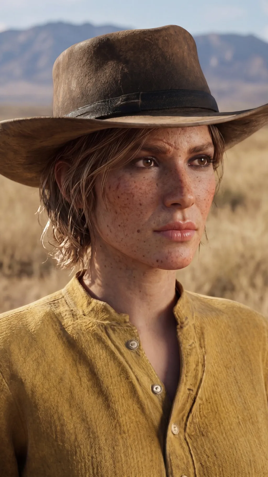 ai character: Sadie Adler background