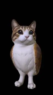 ai character: meowl background