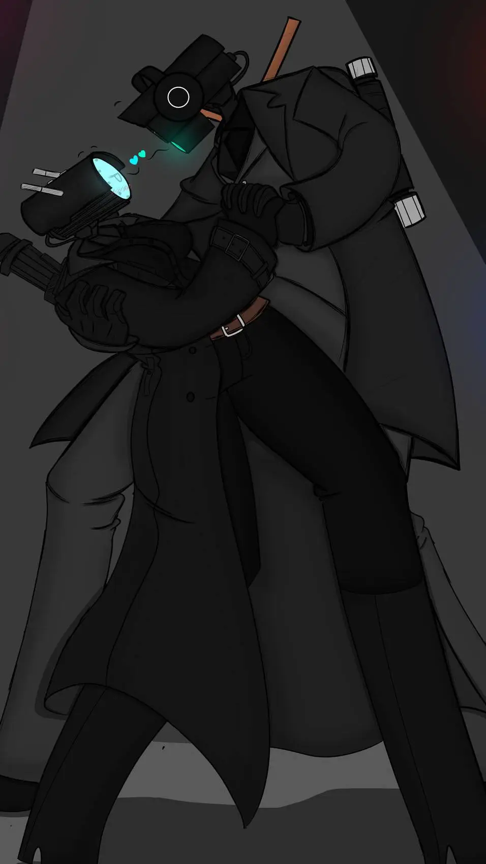 ai character: Pcmxcw background