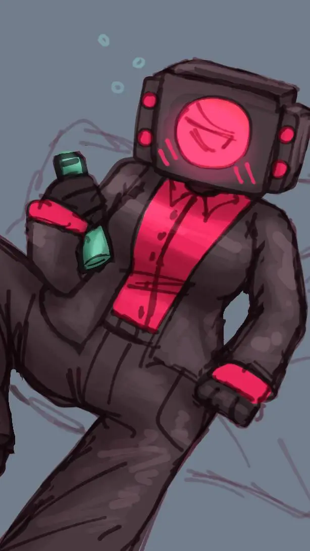 ai character: drunk speakerwoman background