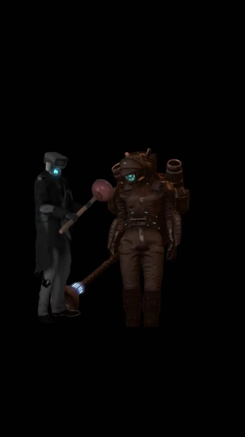 ai character: Camerawoman-Cathy background