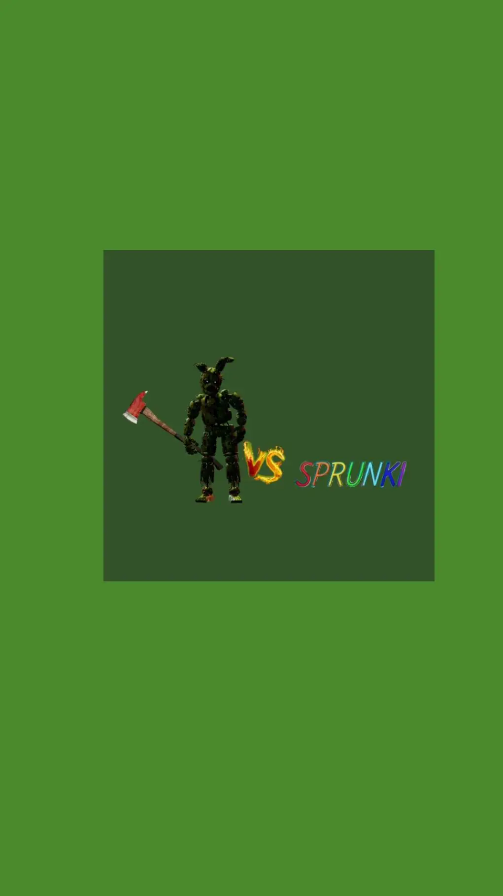 ai character: springy vs sprunki background