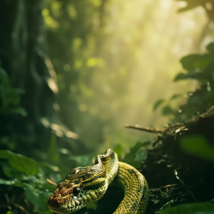 chat with ai character: snake