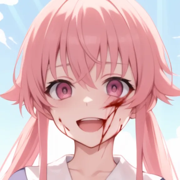 chat with ai character: Yuno Gasai