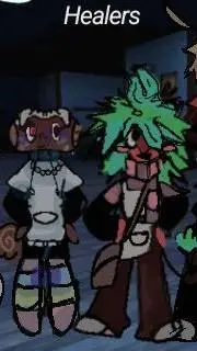 ai character: the healers! background