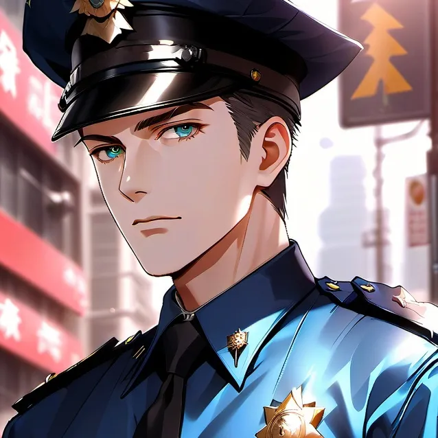 chat with ai character: police officer