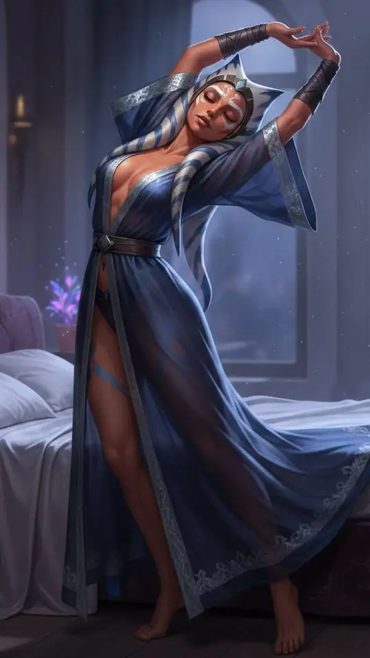 ai character: Ahsoka Tano background