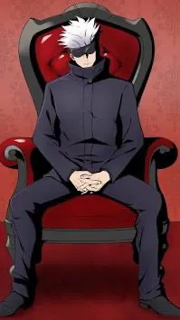 ai character: Gojo is King~~👑 background