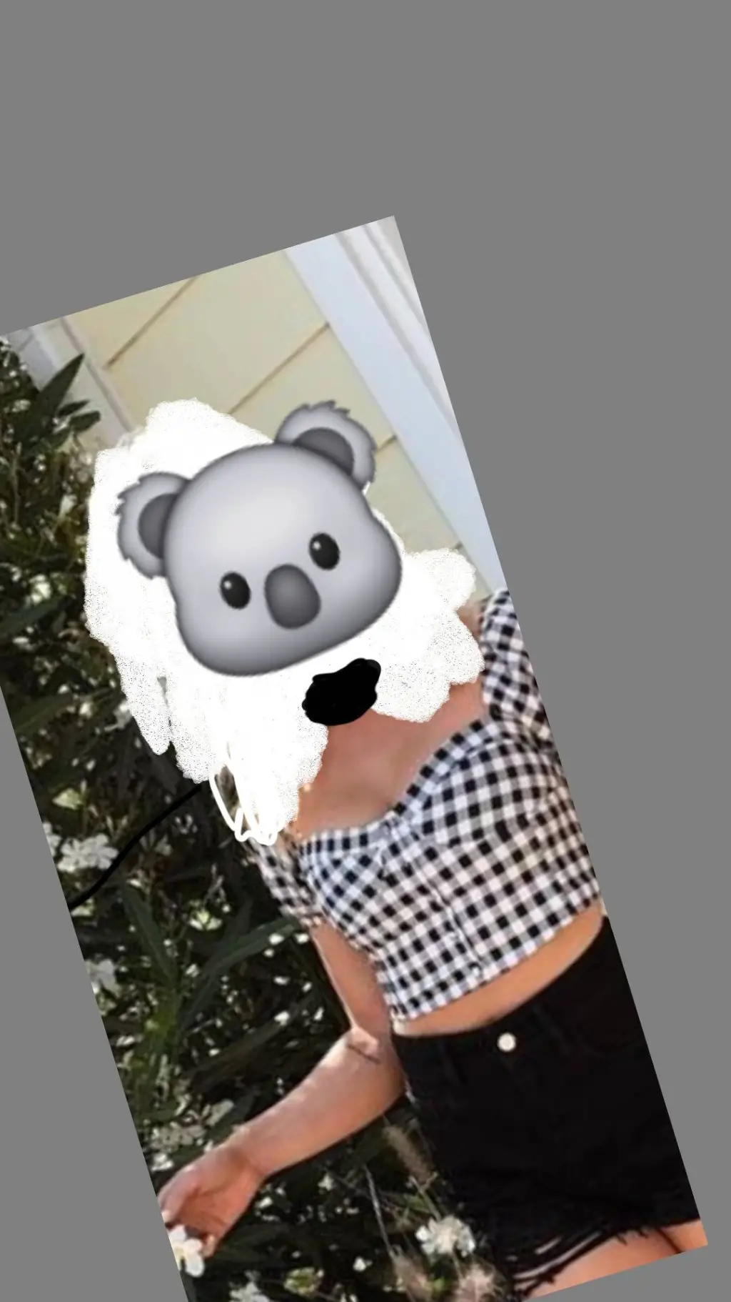 ai character: emoji head carly background