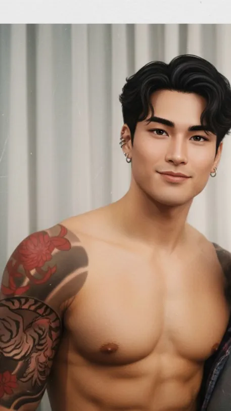 ai character: Hayden  background