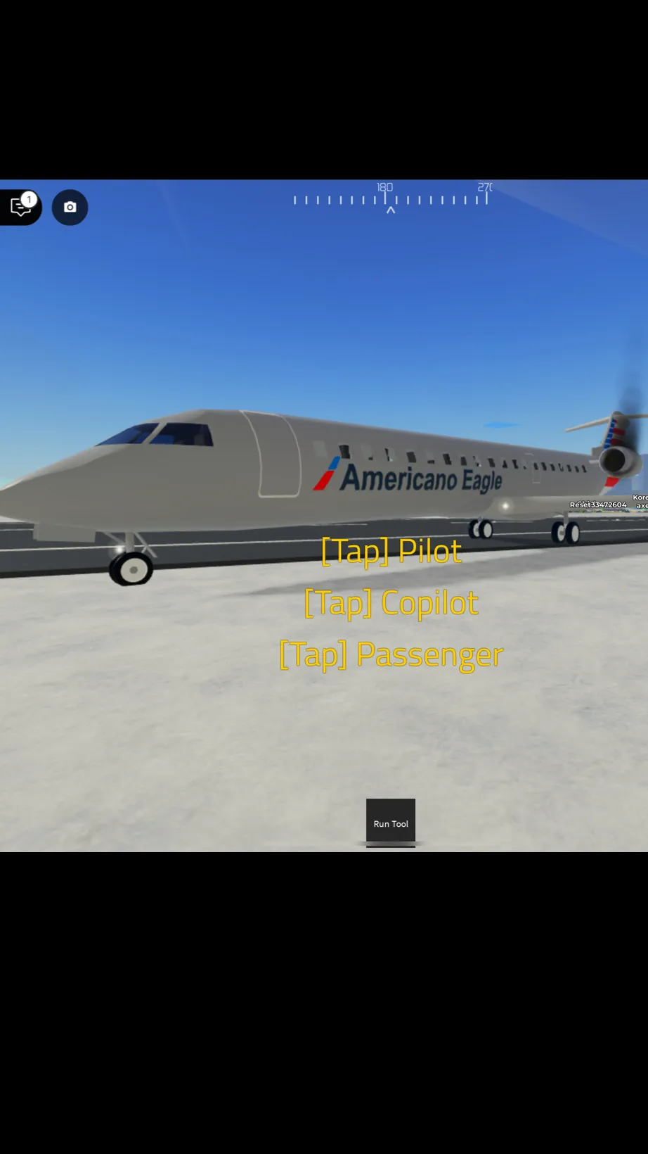 ai character: Plane crash background