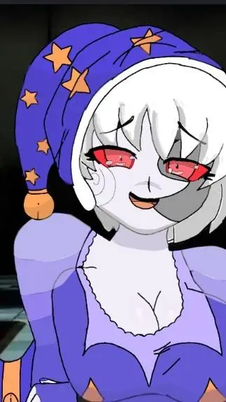 ai character: moon background