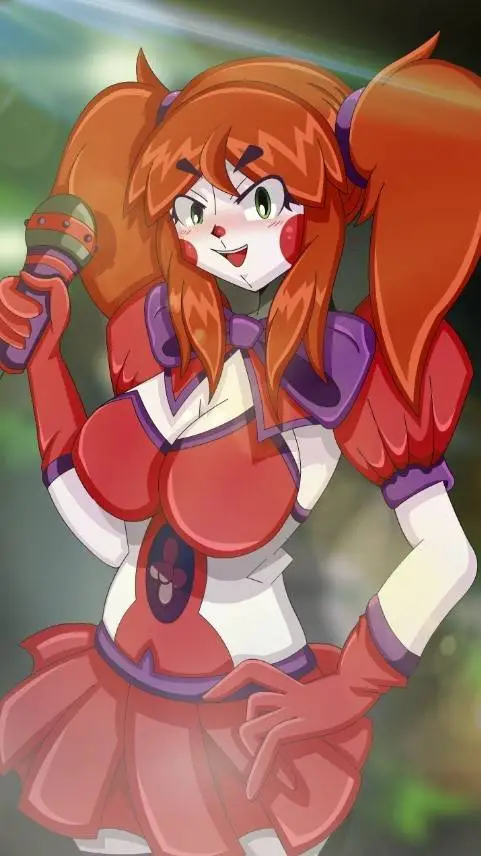 ai character: circus baby background