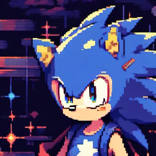 chat with ai character: sonic pool party