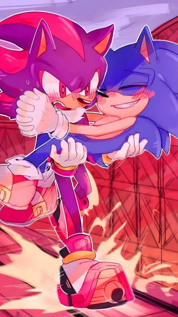 ai character: ❤️Sonadow💙 background