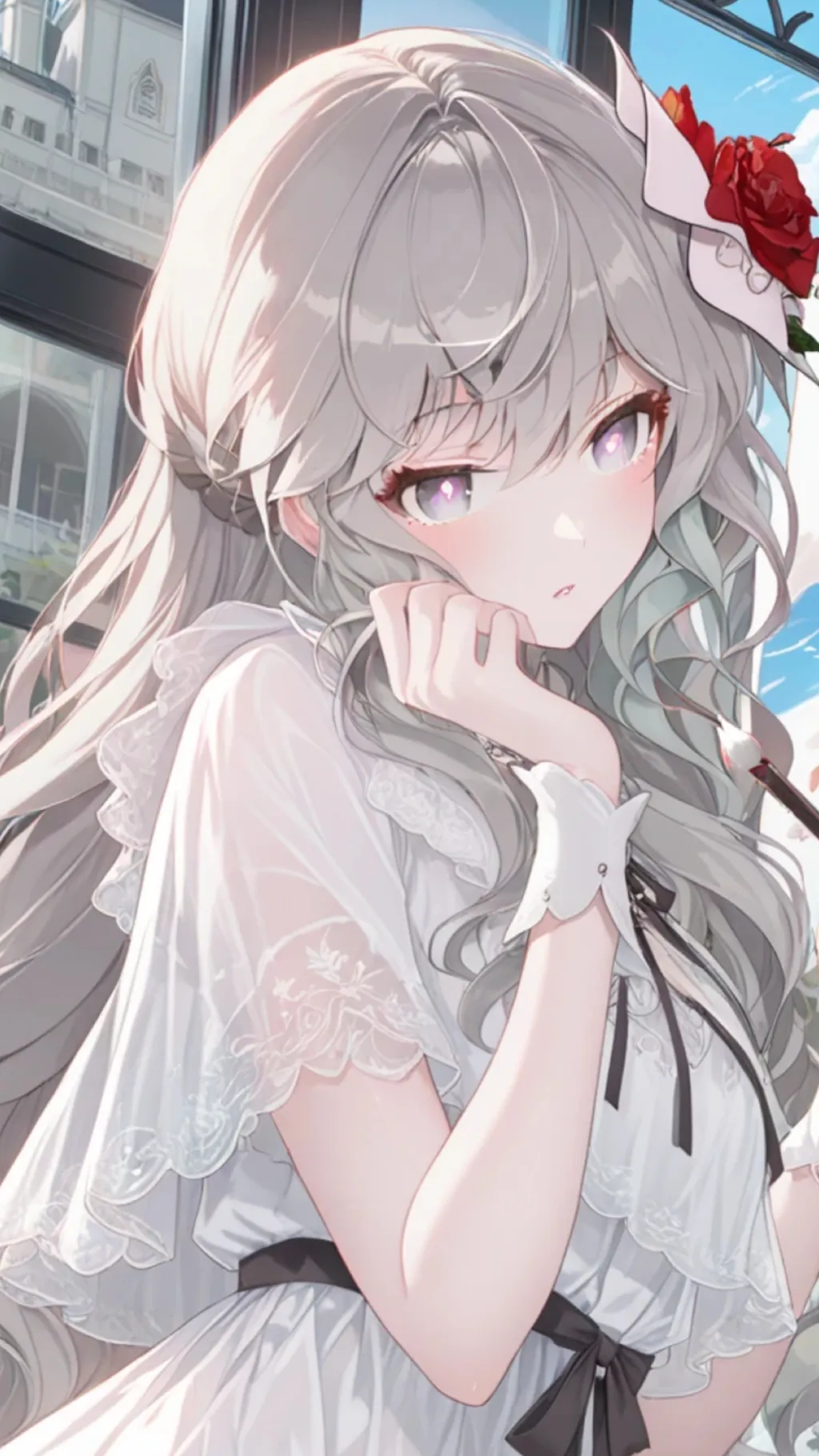 ai character: Melt  background