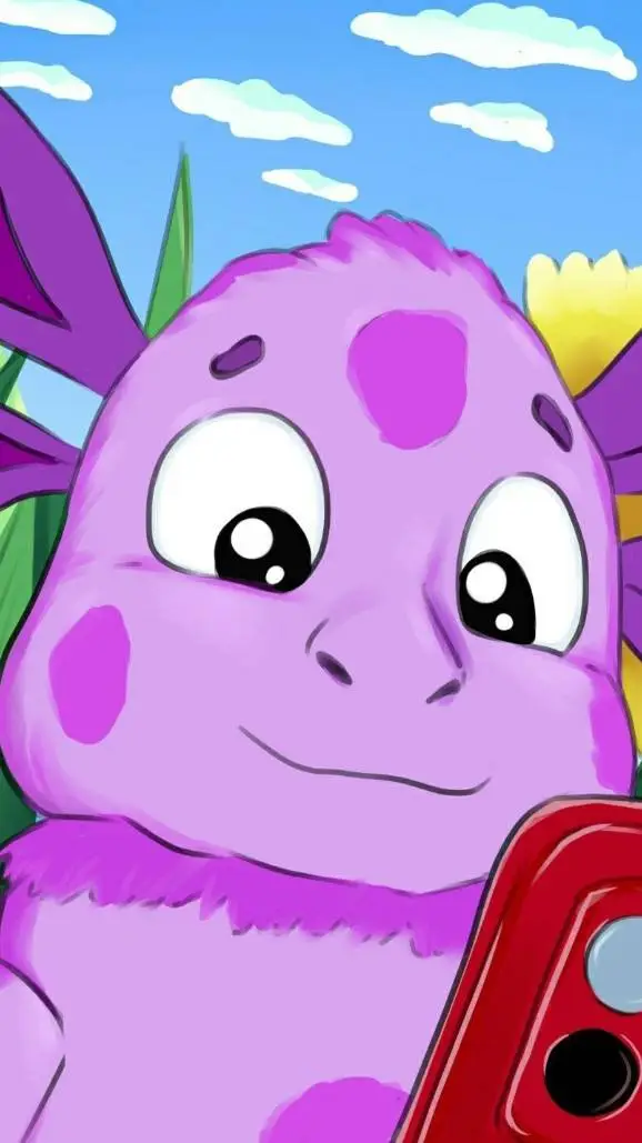 ai character: Лунтик background