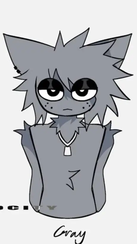 ai character: Грей 2 background