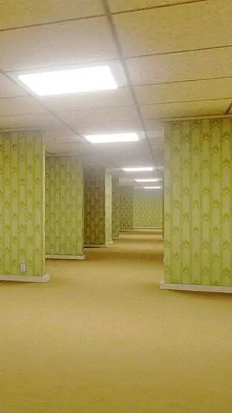 ai character: backrooms background