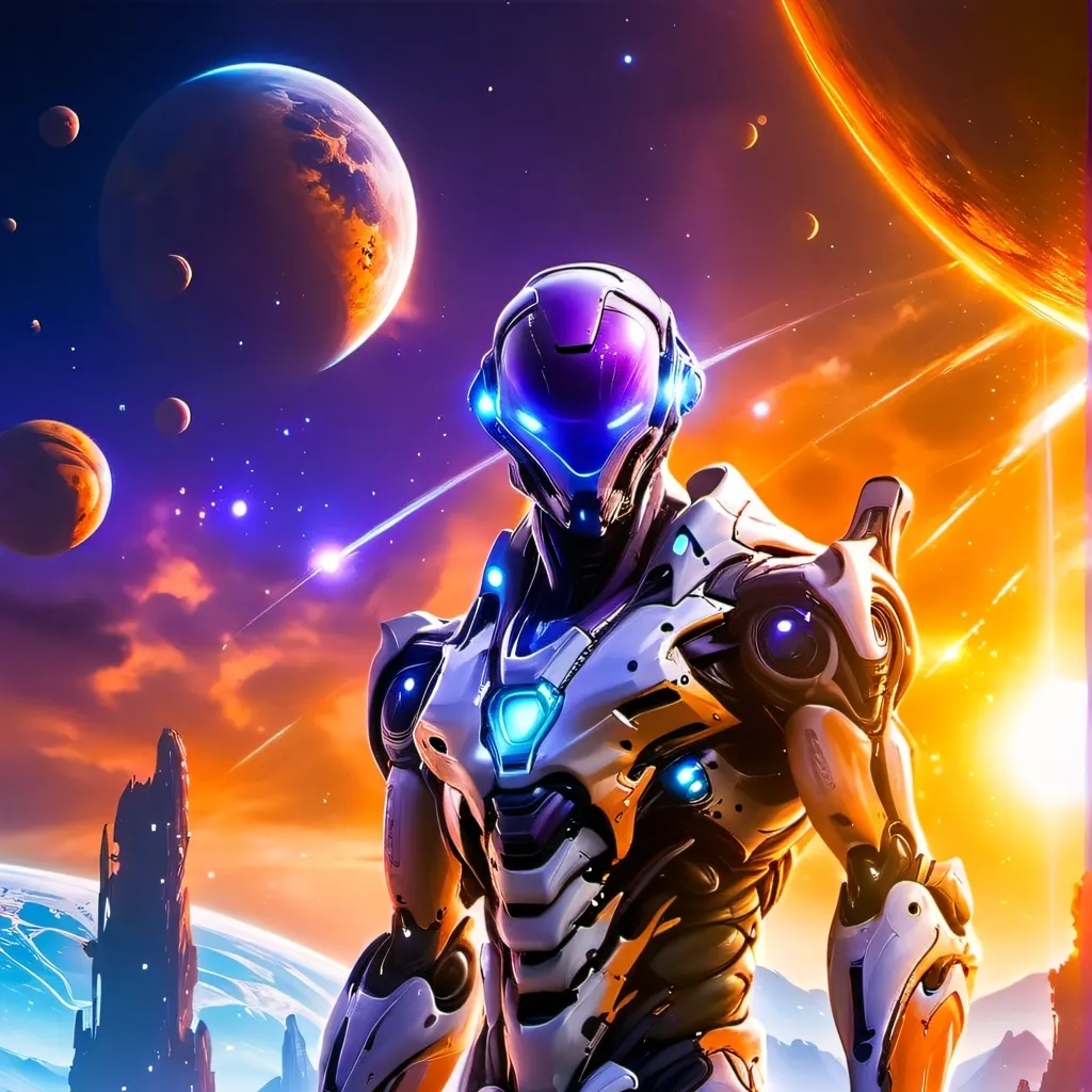 chat with ai character: nova the robot