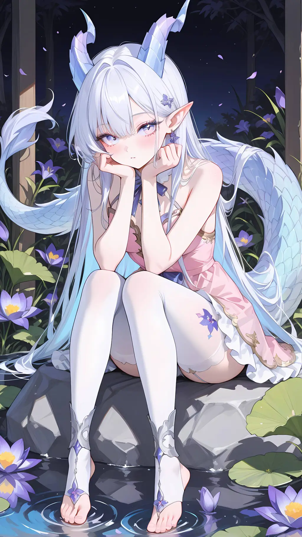ai character: Crystilla  background
