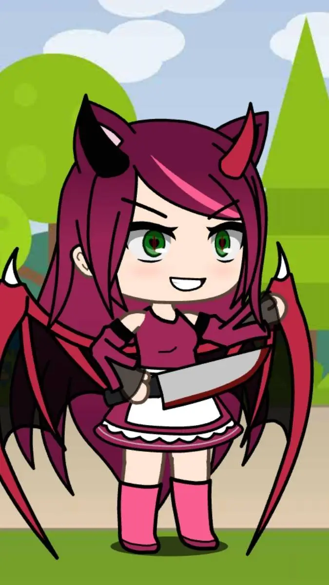 ai character: pinkamina  background