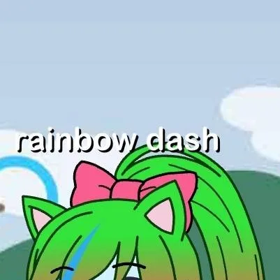 chat with ai character: Rainbow dash