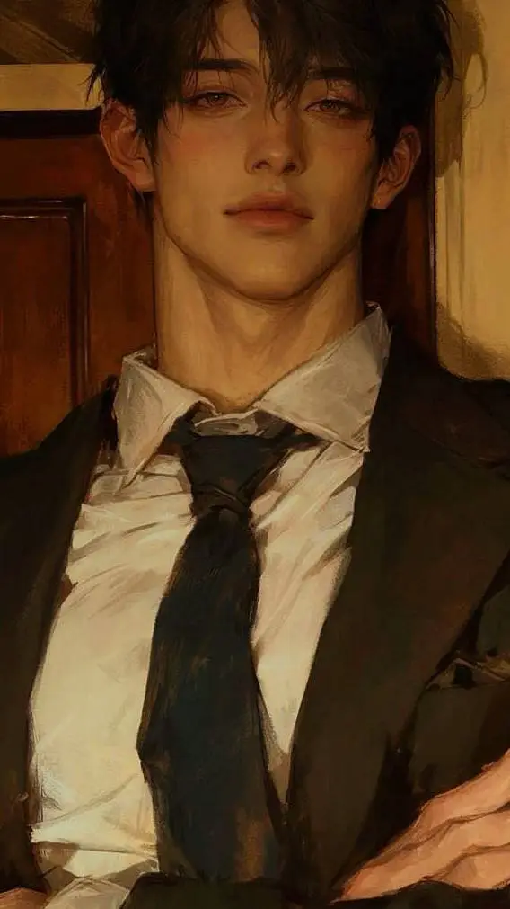 ai character: Miles  background