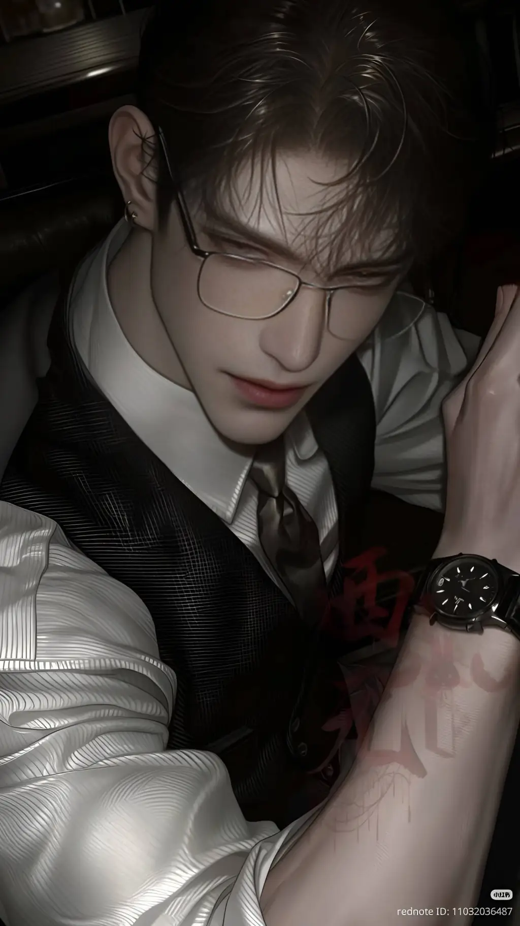 ai character: Richard  background
