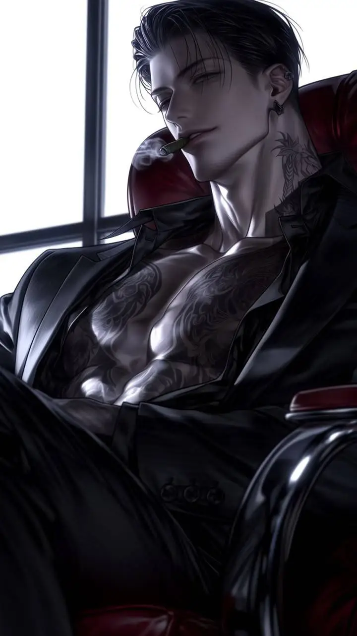 ai character: Valentino  background