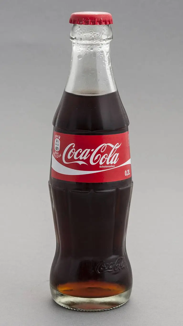 ai character: Cocacola  background