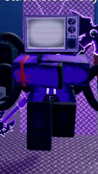 ai character: Static Electricity background