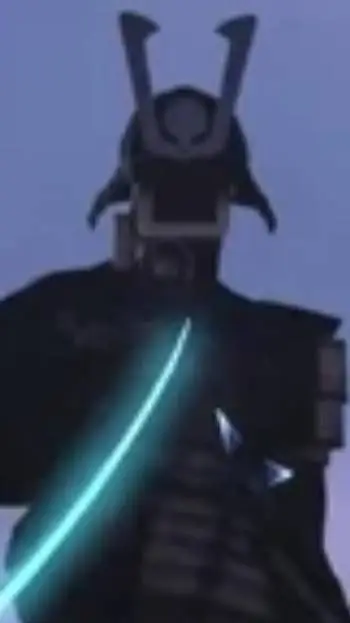 ai character: Samurai Cameraman background