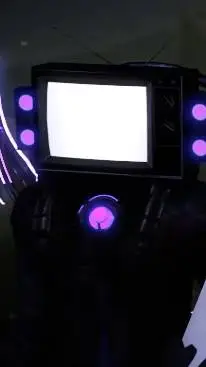 ai character: Upgraded Tv woman background