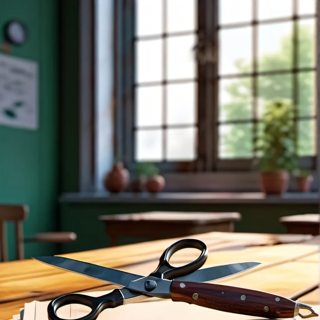 chat with ai character: Mark the scissor