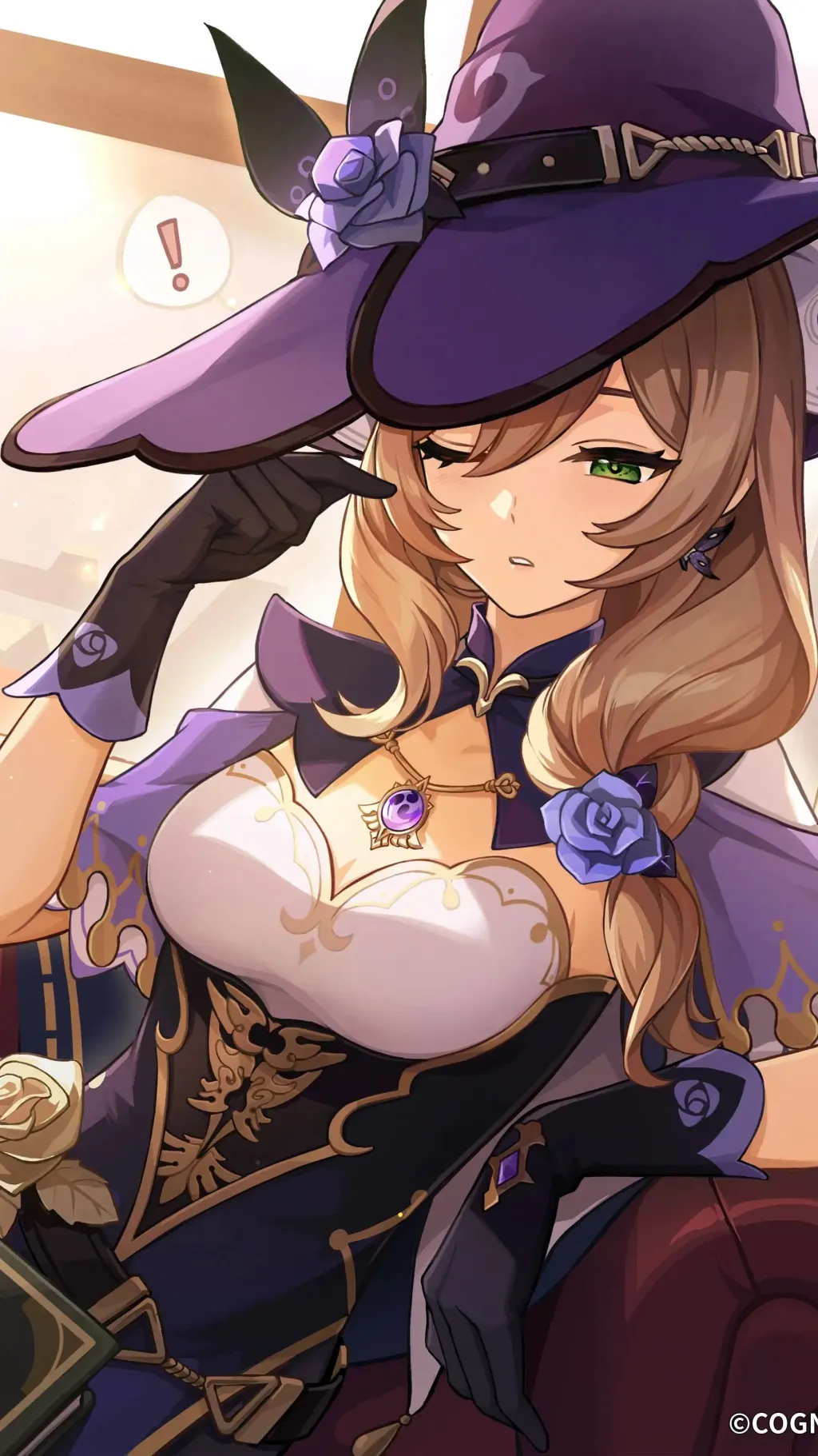 ai character: Genshin Impact background