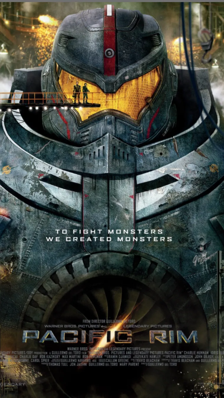 ai character: Pacific rim background