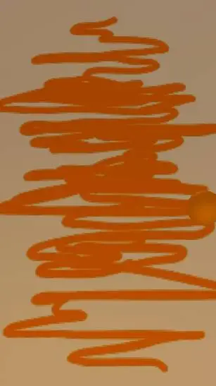ai character: ftm orange background
