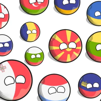 chat with ai character: Countryballs