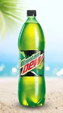 ai character: Mountain dew background