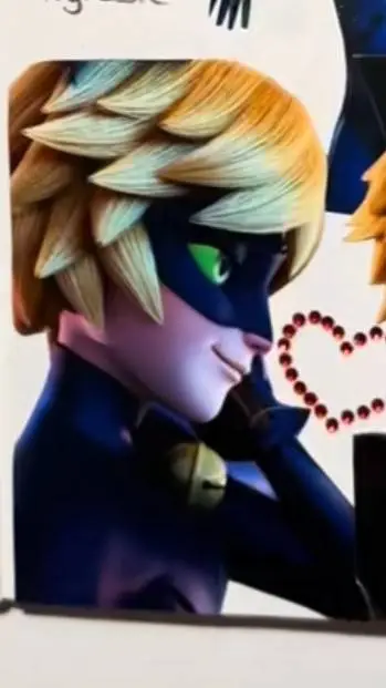 ai character: Cat noir background