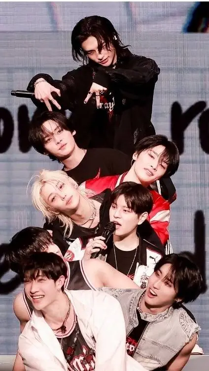 ai character: straykids roadtrip background