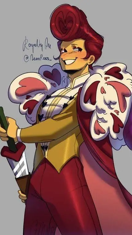 ai character: Royalty Wally background